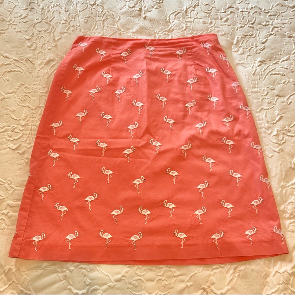 Talbots Flamingo Mini Skirt 🦩🦩
